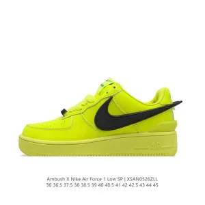 Off-White x Nike Air Force 1 '07 Low SP Ambush Collaboration Sneaker