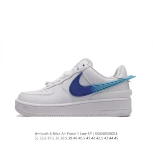 Nike Air Force 1 Ambush Low SP Casual Sneakers with Extended Swoosh
