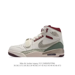 Jordan Legacy 312 Low Men's Basketball Shoes with Nike Air Cushioning