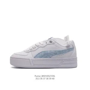 Puma Skye Vapor Classic Color Block Skateboard Shoes for Men and Women