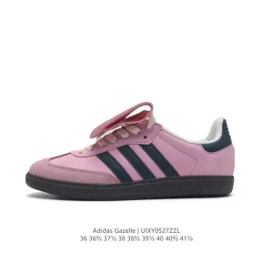 Adidas Gazelle Leather Women's Classic Casual Sneakers