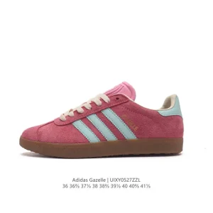 Adidas Gazelle Classic Women's Leather Sneakers White