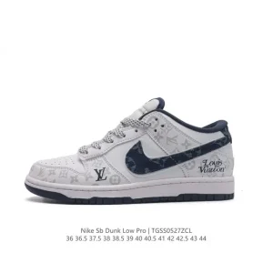 Nike SB Dunk Low Pro LV Louis Vuitton Collaboration Skate Shoes