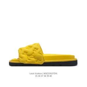Louis Vuitton Classic Monogram Slippers for Women