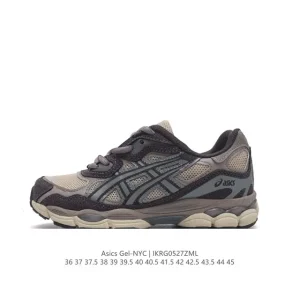 ASICS GEL-NYC Retro Street Style Sneakers with Gel Cushioning and Foam Sole