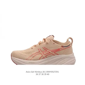 ASICS Gel-Nimbus 26 Women's Running Shoes 2024 Cushioned Comfort Sneakers