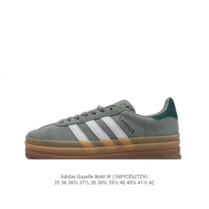 Adidas Gazelle Bold Retro Thick Sole Women's Sneakers Vintage Style
