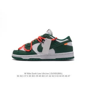 Off-White Dunk Low Leather Deconstructed Double Laces SB Sneaker