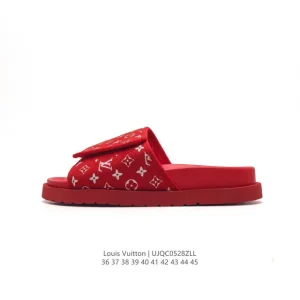 Louis Vuitton Slippers & Sandals Classic Monogram Beach Flip Flops