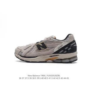 New Balance 1906R Retro Running Shoes Black Grey Mesh