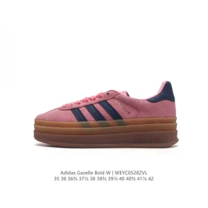 Adidas Gazelle Bold Retro Chunky Sole Women's Sneakers Vintage Style