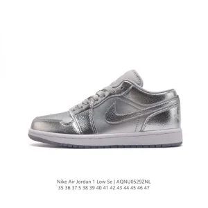 Jordan Air 1 Low Retro Classic Leather Basketball Shoes