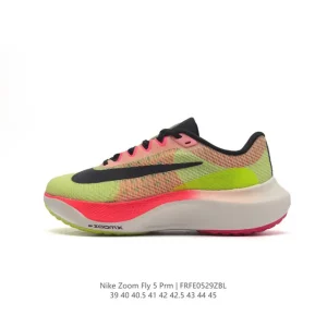 Nike Zoom Fly 5 Running Shoe with React Foam and Carbon Plate