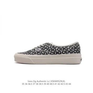 Vans Authentic Lx Low Top Canvas Skate Shoes for Men and Women