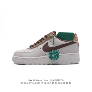 Nike Air Force 1 07 Low White Leather Sneakers for Men and Women