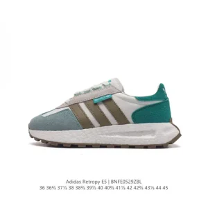 Adidas Retropy E5 Low-Top Classic Running Shoes with Boost Technology
