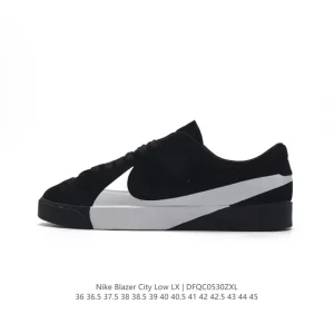 Nike Blazer City Low Lx 2024 New Release Big Swoosh Casual Shoes