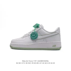 Nike Air Force 1 Low 07 Men's Casual Leather Sneakers with Air Cushioning