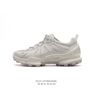 ECCO Men's Outdoor Casual Sneakers Lightweight Breathable Lace-Up Shoes