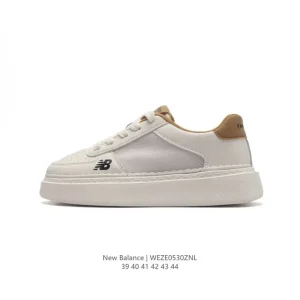 New Balance White Casual Sneakers for Men Breathable Lightweight Comfort