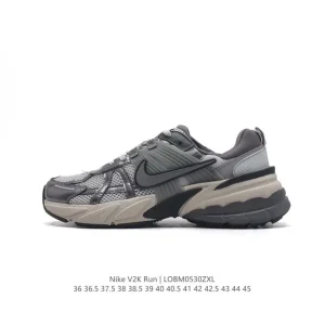 Nike V2K Run Retro Running Shoes - Vintage Style with Cushioning