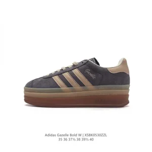 Adidas Gazelle Bold Retro Thick Sole Sneakers