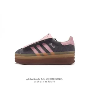 Adidas Gazelle Bold Retro Vintage Thick Sole Sneakers