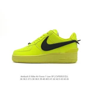 Nike Air Force 1 Ambush Low SP Leather Casual Sneakers