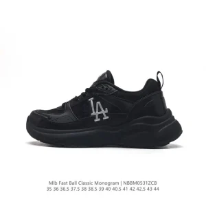 MLB Fast Ball Classic Monogram 24Ss New York Yankees Lifestyle Sneakers