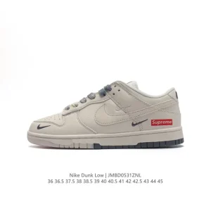 Supreme x Nike Air Force 1 '07 Low White Red Box Logo