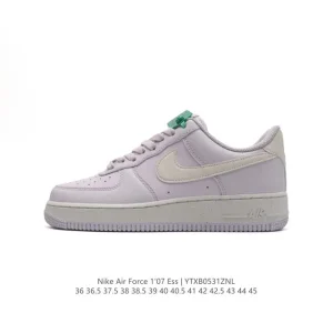 Nike Air Force 1 Low CT1989-001 White Leather Casual Sneakers for Men and Women