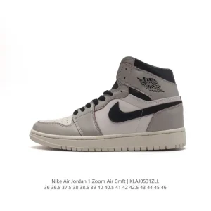 Jordan 1 Zoom CMFT Retro High Top Corduroy Basketball Shoes