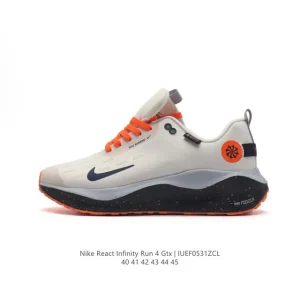 Nike Infinity Run 4 GTX Men's Road Running Shoes with Reactx Foam