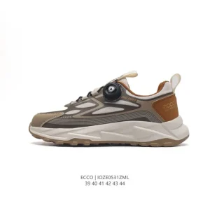 ECCO Men's Outdoor Sneakers Lightweight Breathable Casual Shoes