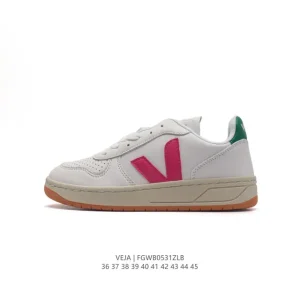 Veja Esplar White Leather Sneakers for Men and Women