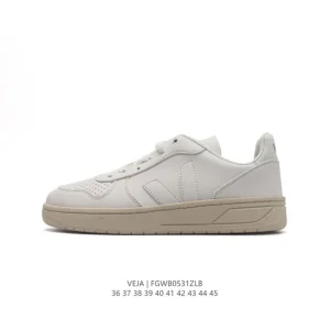 Veja Esplar White Leather Sneakers for Men and Women