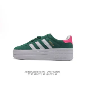 Adidas Gazelle Bold Retro Thick Sole Platform Sneakers
