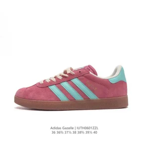 Adidas Gazelle Leather Classic Women's Retro Sneakers
