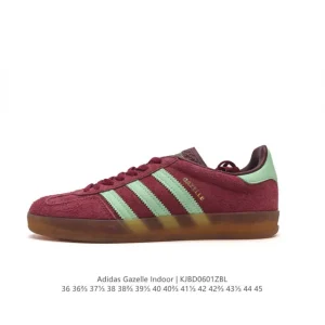 Adidas Originals X Gucci Gazelle Sneakers with Trefoil Print