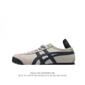 ASICS Onitsuka Tiger Mexico 66 Classic Leather Retro Sneakers
