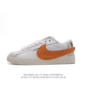 Nike Blazer Low '77 Jumbo Men's and Women's Sneakers with Oversized Swoosh