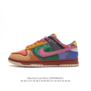 Nike SB Zoom Dunk Low 'Saint Seiya' Custom Colorway Skateboarding Shoes