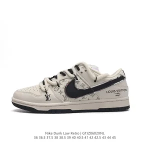 Nike Dunk Low Retro North Face Collab Vintage Basketball Sneakers