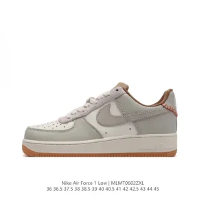 Nike Air Force 1 '07 Low White Leather Sneakers