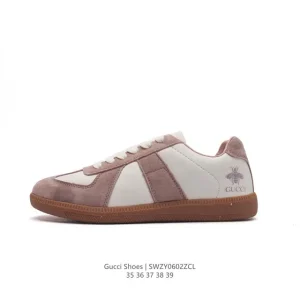 Gucci Rhyton GG Canvas Sneaker White Vintage Women's Shoe