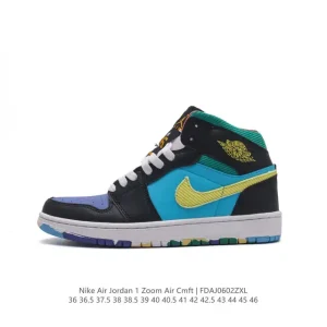 Jordan 1 Zoom Retro High Corduroy Sneakers for Men and Women
