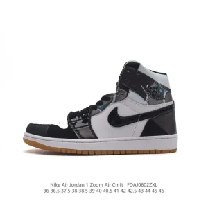 Jordan 1 Zoom Retro High Classic Basketball Shoe with Comfort and Corduroy