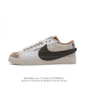 Nike Blazer Low '77 Jumbo Men's and Women's Sneakers with Oversized Swoosh