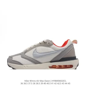 Nike Air Max Dawn Retro Low Top Sneakers with Max Air Cushioning
