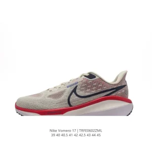 Nike Air Zoom Vomero 17 Men's Running Shoes with Dual Zoom Air Cushioning